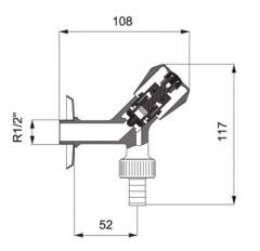 GMS Çamaşır Musluğu MK103