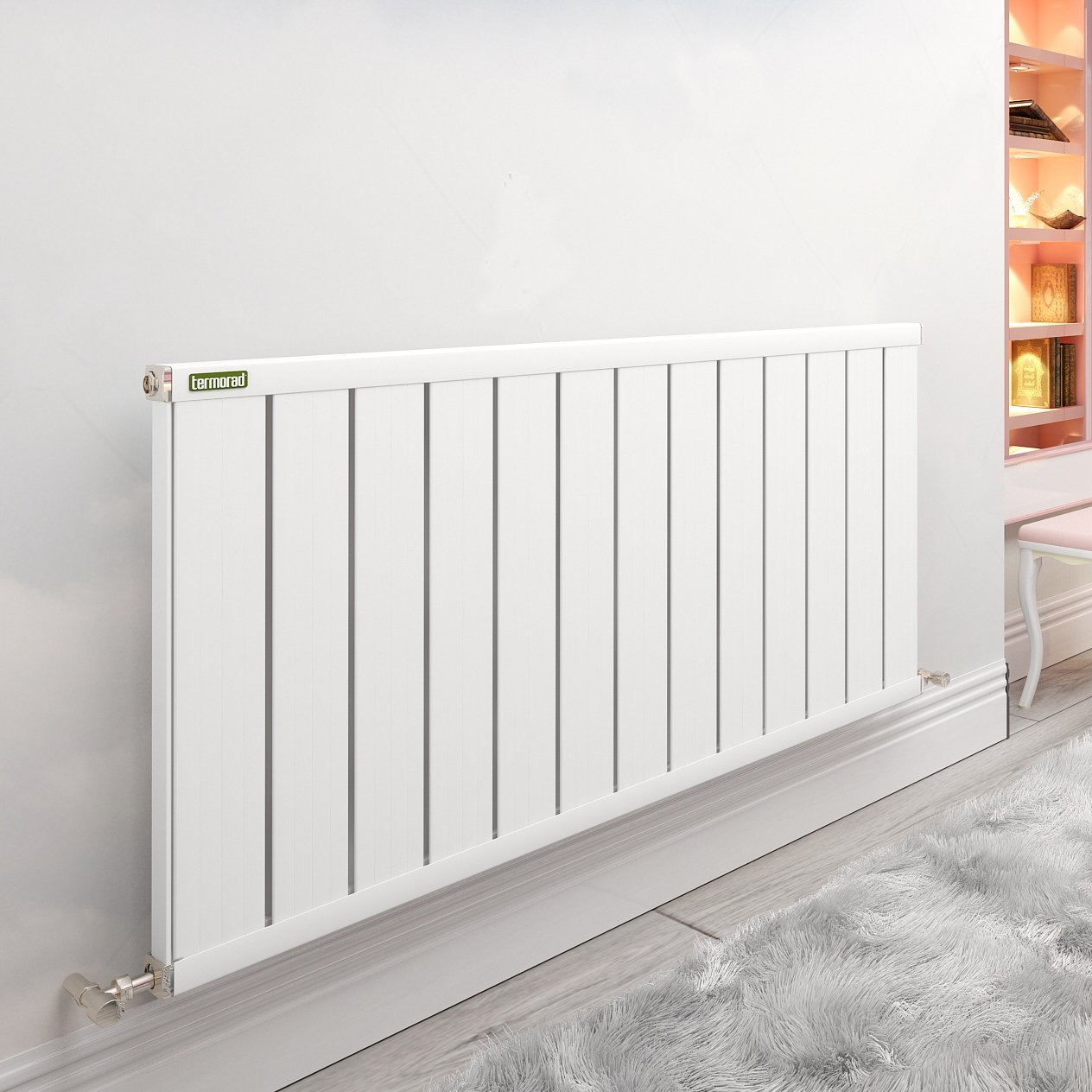 Termorad Alüminyum Panel Radyatör Petek Aleos 40 cm - 200 cm