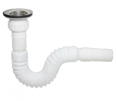 Körüklü Lavabo Sifonu