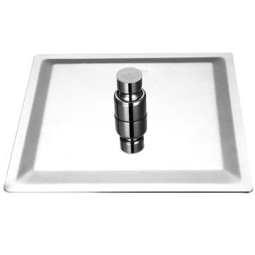 Fause Tepe Duş Başlığı Kare Slim 304 Metal 25x25 cm KTD102