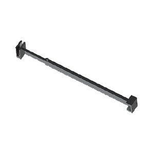 Duşakabin Teleskopik Cam Gergi Çubuğu 60-120 cm Siyah