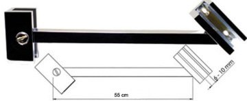 Duşakabin Cam Gergi Çubuğu 55 cm