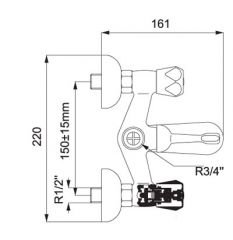 GMS Klasik Banyo Bataryası BK001