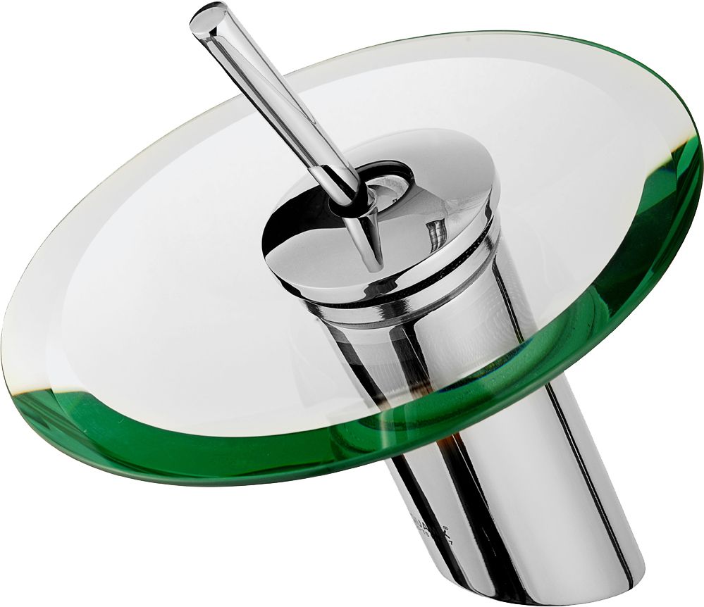 Aquamix Yuvarlak Cam Lavabo Bataryası