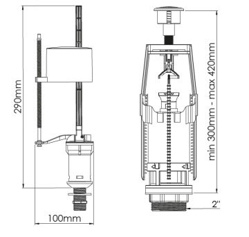 GPD Rezervuar İç Takım Basmalı Start-Stop FIT09