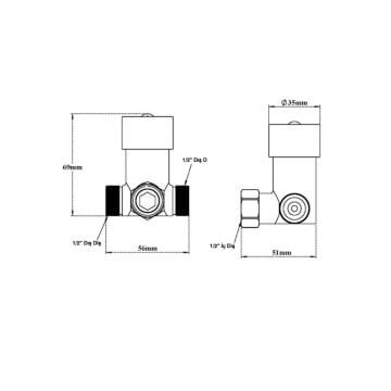 Fause Fotoselli Batarya Sıcak Soğuk Karıştırıcı Vana