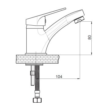GPD Arbeka Lavabo Bataryası Orbis LB30