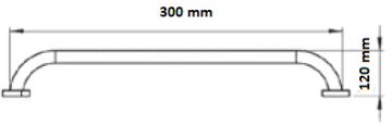 Engelli U Tutamak 30 Cm