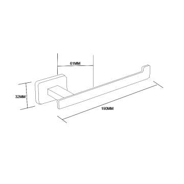 Fause Tuvalet Kağıtlık Line Antik Eskitme