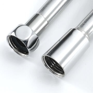 Fause PVC Silver Duş Hortumu 150 cm Pirinç Somon KDH103