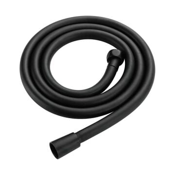 Fause PVC Black Duş Hortumu 150 cm Pirinç Somon Siyah KDH103-B