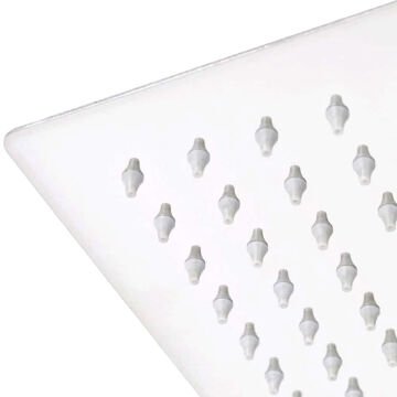 Fause Ankastre Duş Başlığı Borulu Kare Slim Metal 50x50 cm Tavandan