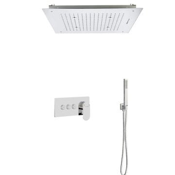 Fause Ankastre Duş Seti Tavandan Yağmurlama ve Sis Fonksiyonlu FAU112