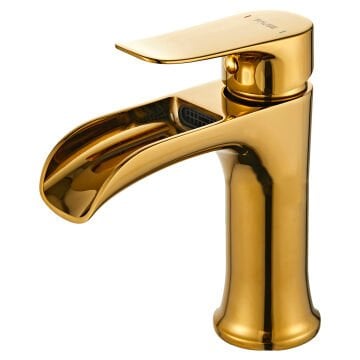 Fause Lavabo Bataryası Şelale Altın Gold KLB112-G