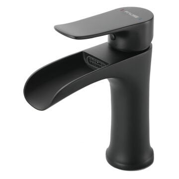Fause Lavabo Bataryası Şelale Siyah KLB112-B