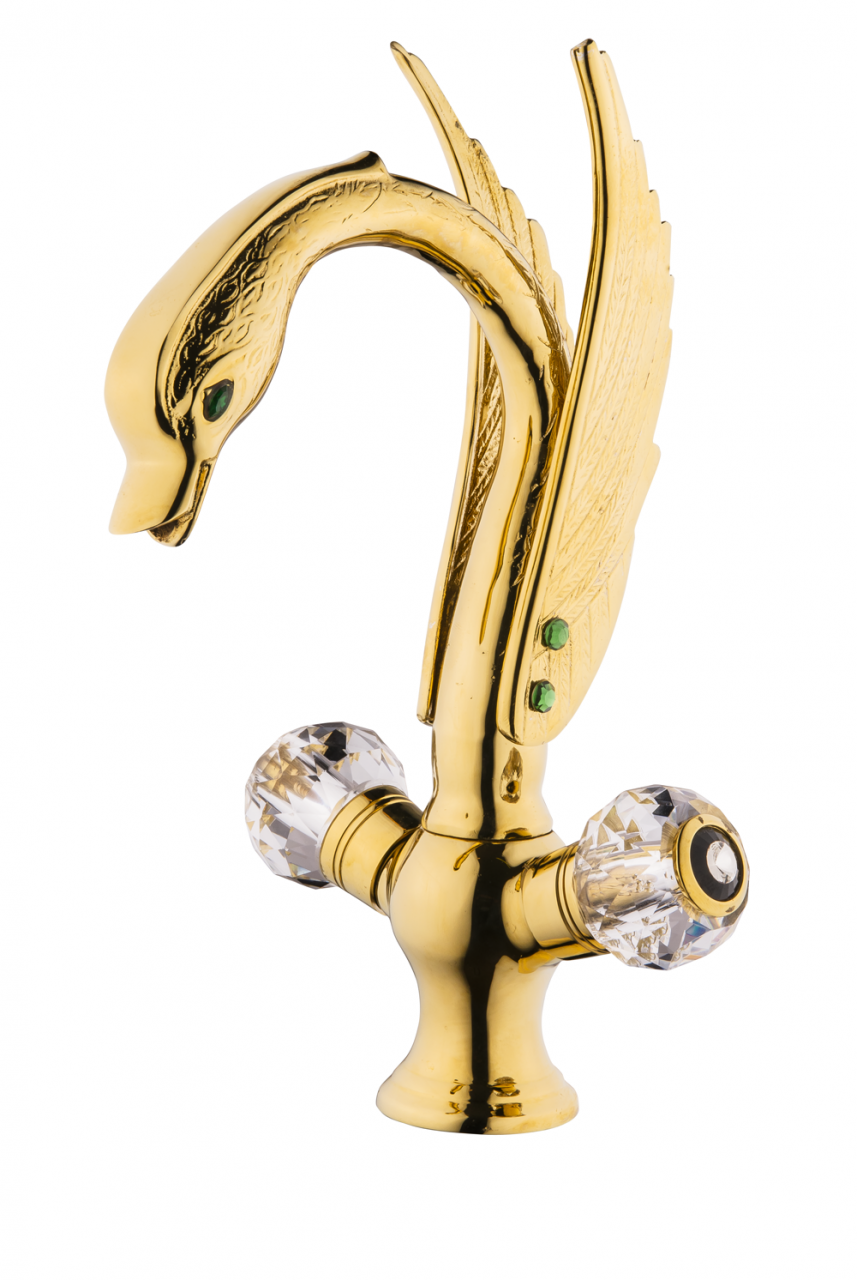 Aquamix Lavabo Bataryası Ottoman Gold Platinium