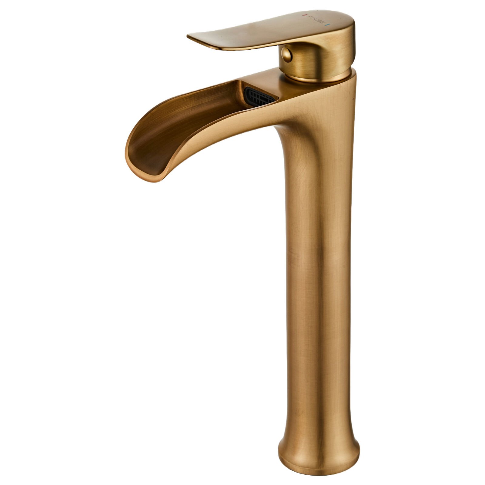 Fause Yüksek Çanak Lavabo Bataryası Şelale Antik Eskitme KSL112-A