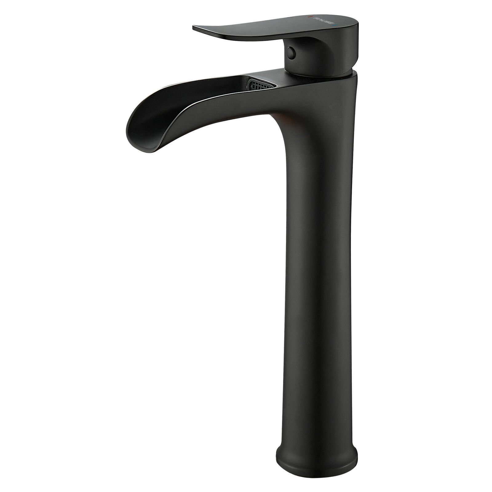 Fause Yüksek Çanak Lavabo Bataryası Şelale Siyah KSL112-B