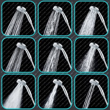 Fause El Duş Başlığı 9 Fonksiyonlu KE125