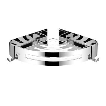 Fause Banyo Köşe Rafı 304 Paslanmaz Çelik 23x23 cm KBK100