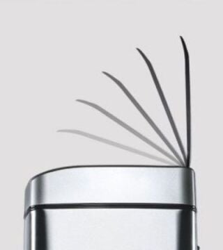 Xinda Sensörlü Çöp Kovası 20 Lt Paslanmaz Çelik GSC20