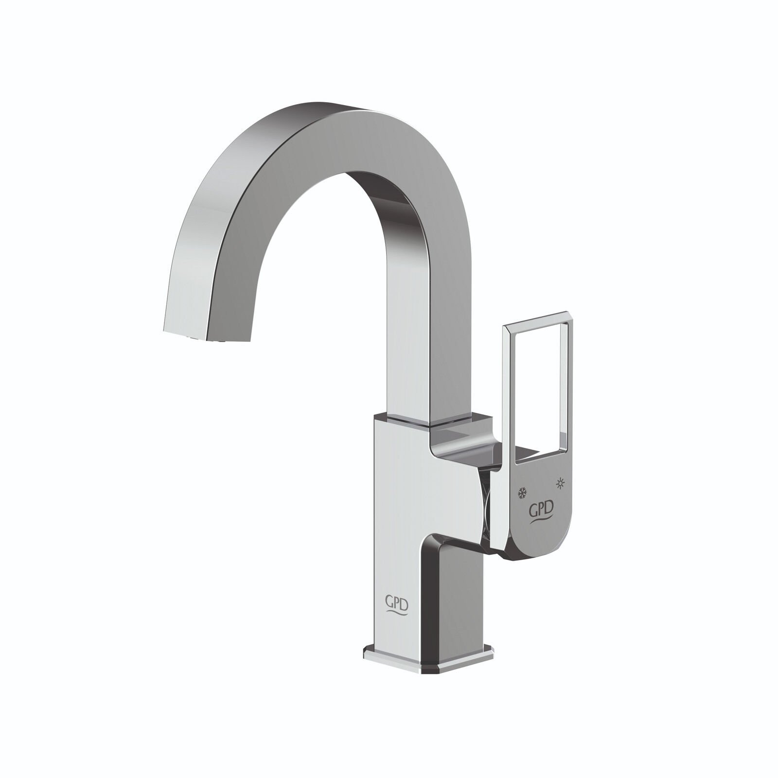 GPD Tek Gövde Lavabo Bataryası Quadro MTL190