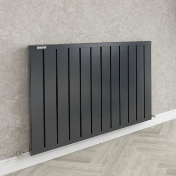 Termorad Alüminyum Panel Radyatör Petek Extens Siyah Ölçü Seçenekli
