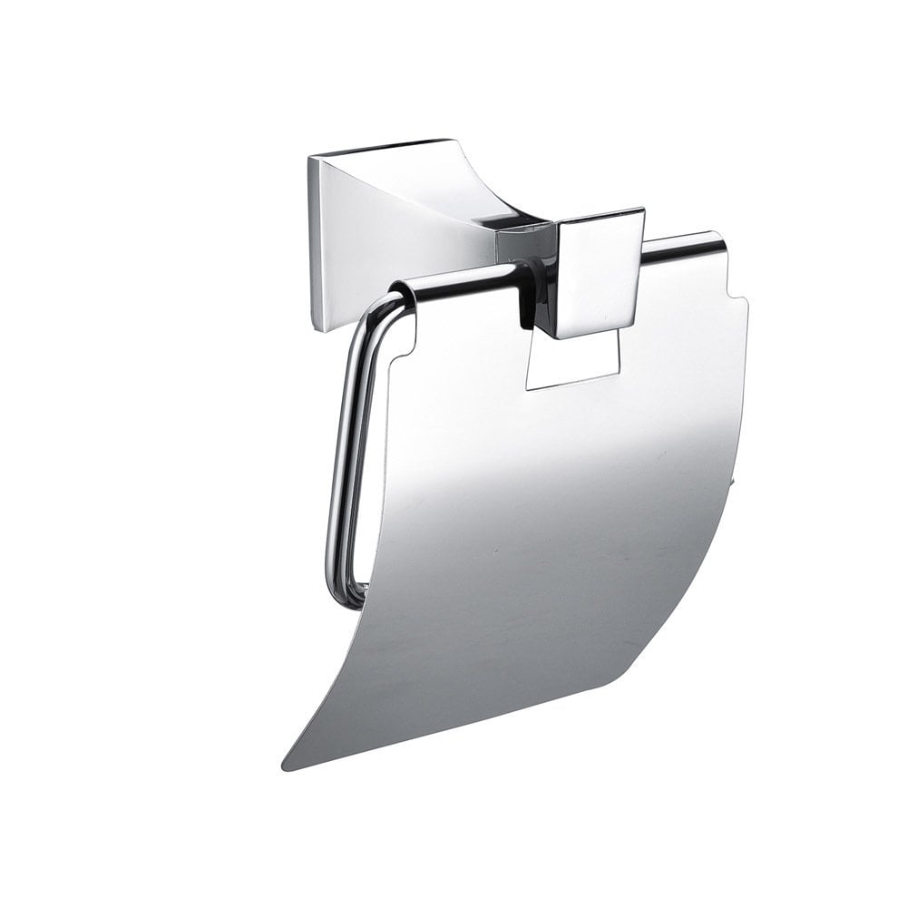 Fause Kapaklı Tuvalet Kağıtlık Forte Krom