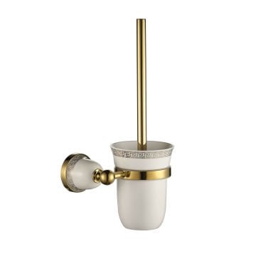 Fause Askılı Tuvalet Fırçası Pandora Altın Gold