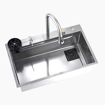 Krome Teknolojik Akıllı Eviye Seti Kombine Basic Saten KRM1010-BR