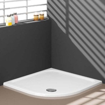S'tina Slim Flat Oval Duş Teknesi Reina