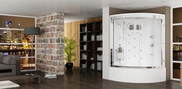 S'tina Compact Sistem Oval Küvet Duşakabin