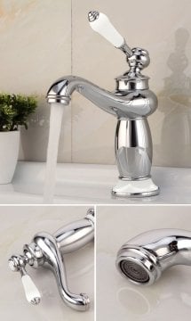 Fause Rustik Lavabo Bataryası Vintage KLB100