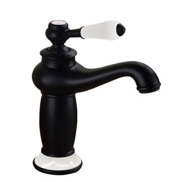 Fause Rustik Lavabo Bataryası Vintage Siyah KLB100-B