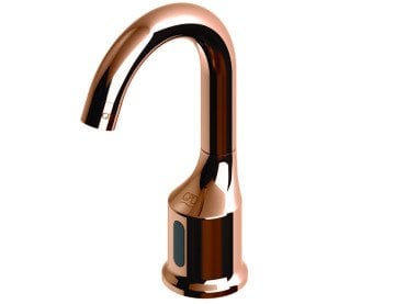 GPD Fotoselli Çift Su Girişli Lavabo Bataryası Rose FLB11-R