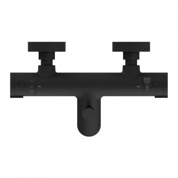 Fause Termostatik Banyo Bataryası Siyah KTB101-B
