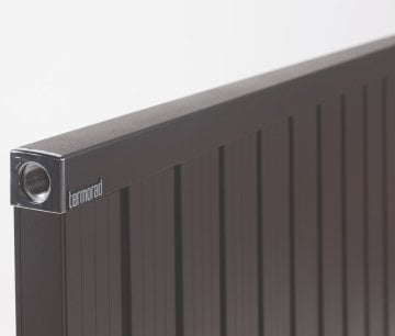 Termorad Alüminyum Panel Radyatör Petek Siyah 30 cm - 120 cm