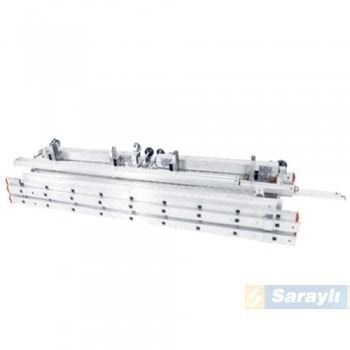 Saraylı Alüminyum Teleskopik Mega İskele Merdiven 2X4 m (8 Metre) 7515