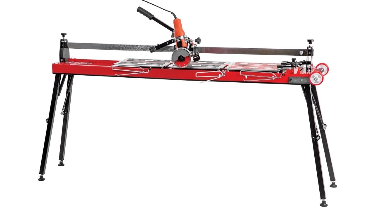 Kristal Herkül Motorlu Açılı Ayaklı Seramik Kesme Makinası 1600 mm
